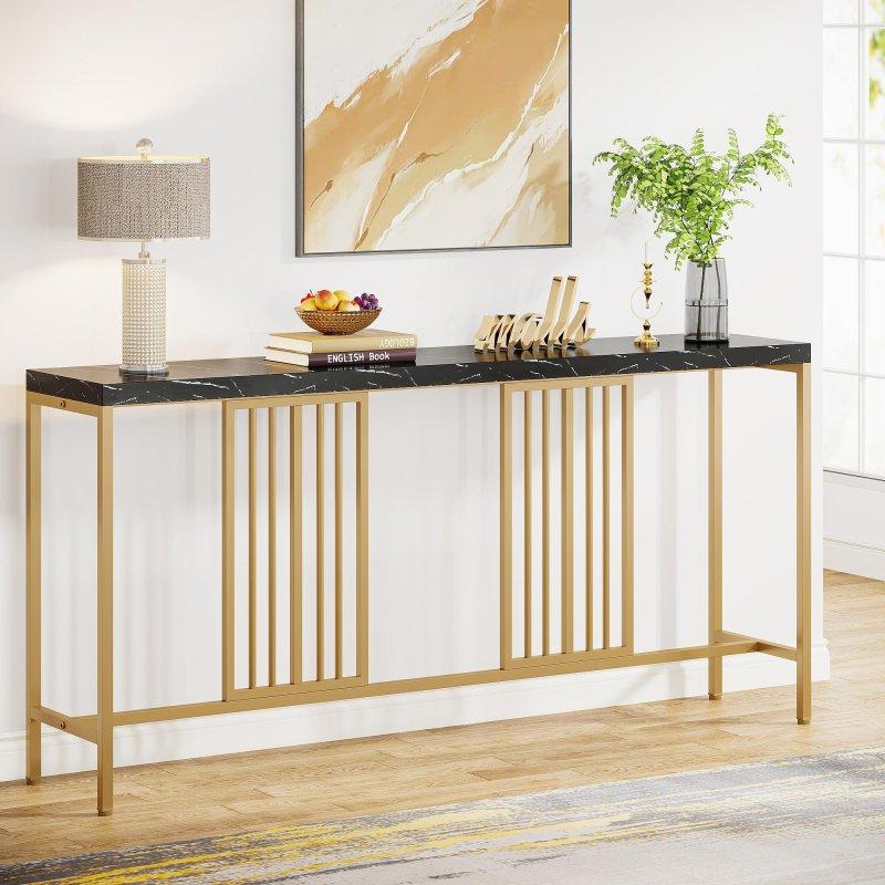 Kahverengi MDF ve Siyah Metal Raflı Endüstriyel Dresuar - 181 cm - 330892 Kahverengi MDF ve Siyah Metal Raflı Endüstriyel Dresuar - 181 cm - 330892