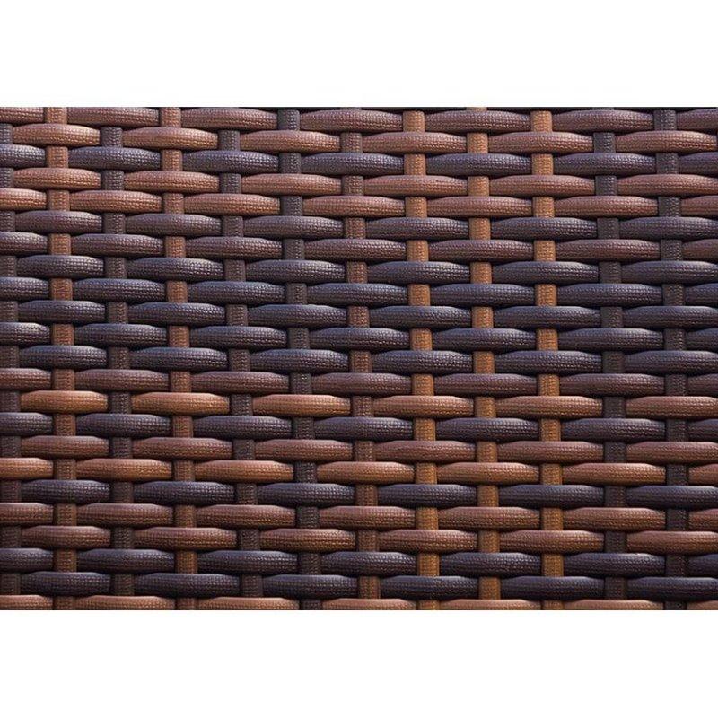 Kahverengi Rattan 9 Parça Minderli Montajsız Bahçe Takımı - 276869