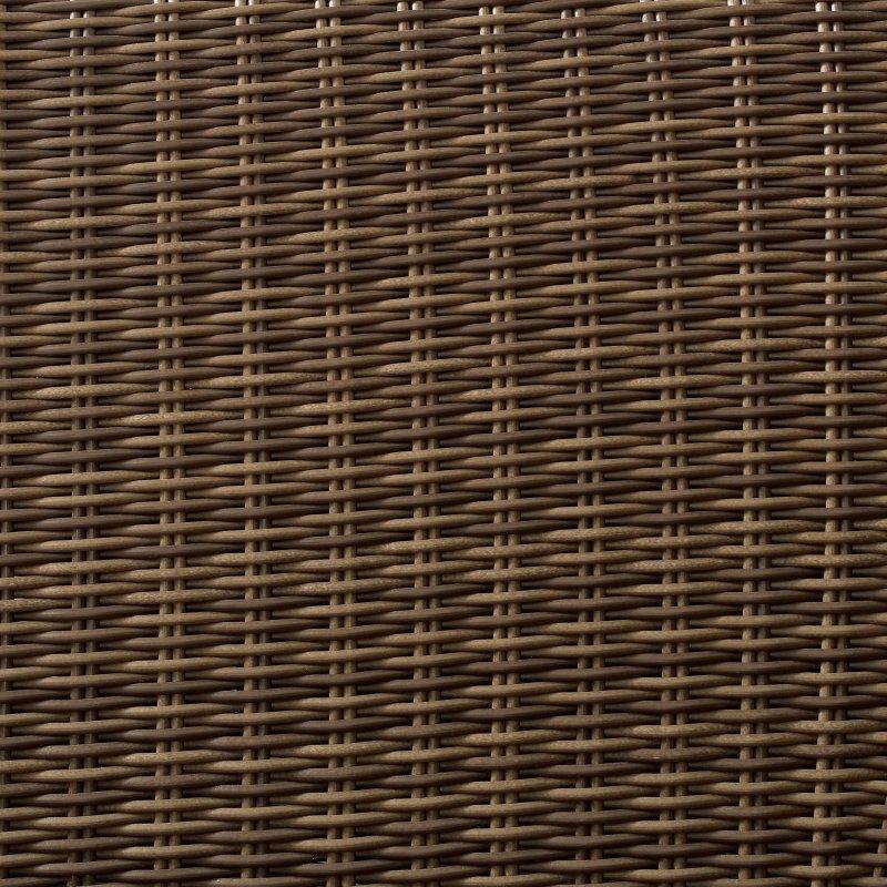 Kahverengi Rattan Çelik Döner Sallanır 4 Kişilik Bahçe Takımı - 276390