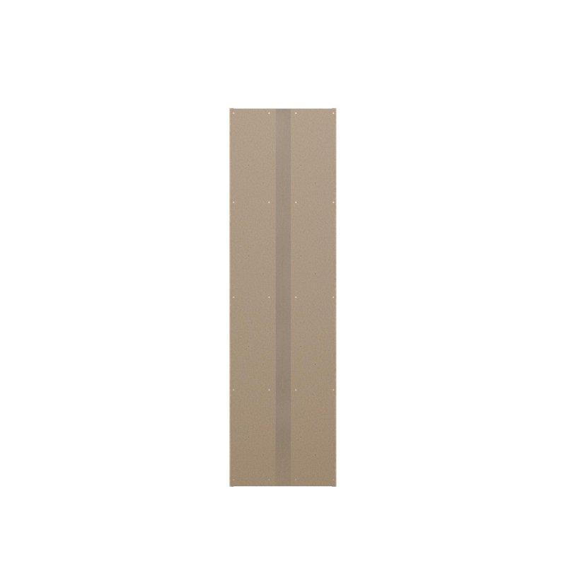 Kahverengi Yonga Levha 4 Raflı Kapalı Sırtlı Kitaplık - 107 cm - 313640