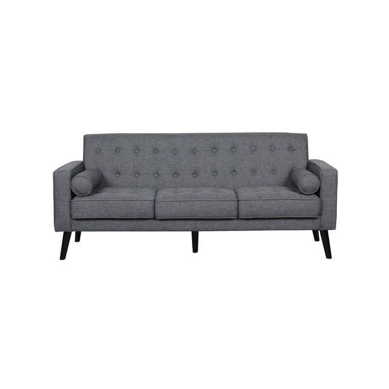 Keten Kapitoneli Düz Kollu 3 Kişilik Bohem Koltuk - 192 cm - 291986 Keten Kapitoneli Düz Kollu 3 Kişilik Bohem Koltuk - 192 cm - 291986