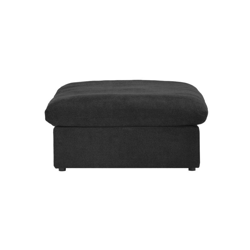 Keten Kumaş Masif Ahşap L Şeklinde Modüler Depolamalı Bohem Koltuk - 204x102x60 cm - 282535