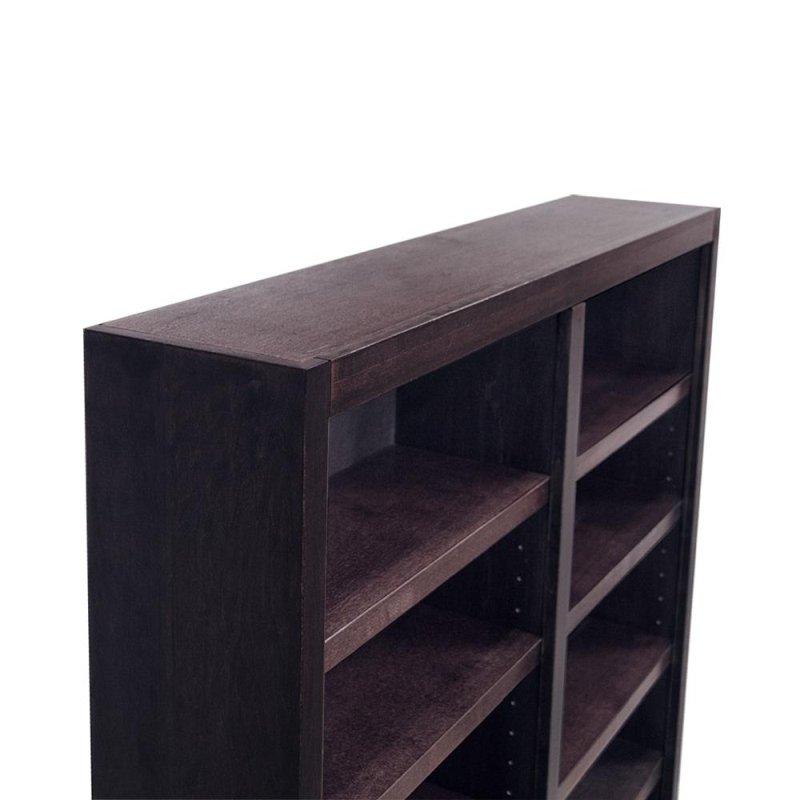 Kiraz Ahşap 12 Raflı Geniş Kitaplık - 214x122x27 cm - 312154