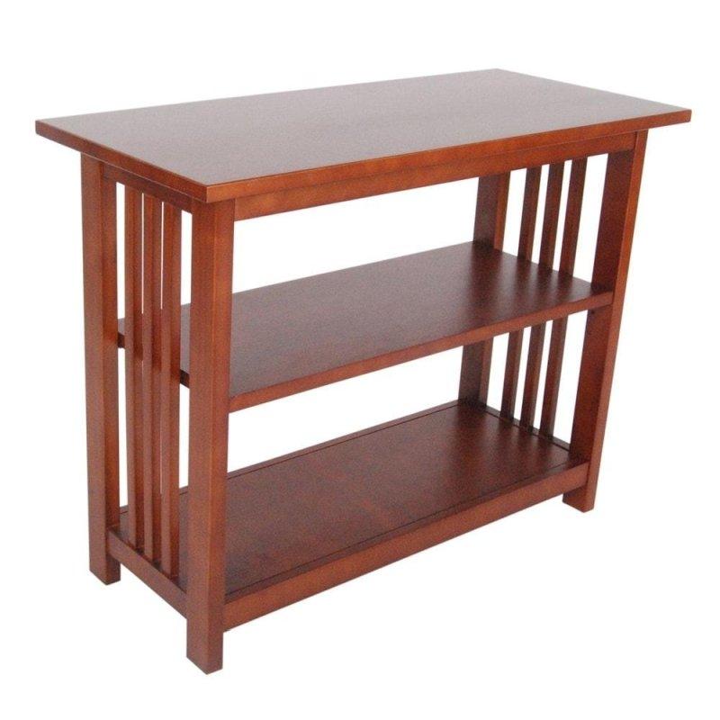 Kiraz Ahşap Ayarlanabilir Raflı Pencere Altı Kitaplık - 79x36x61 cm - 317114