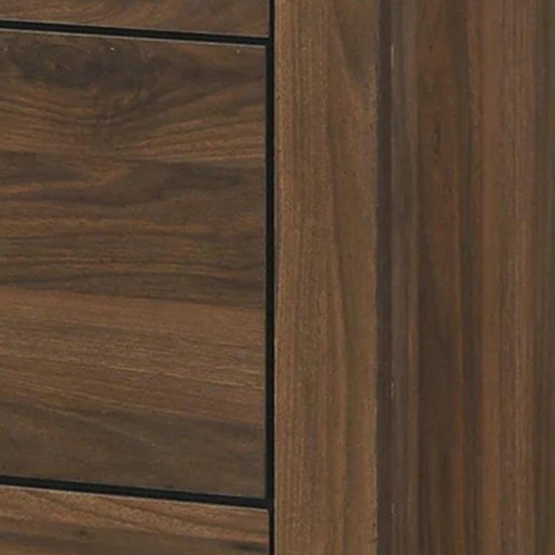 Kiraz Kahverengi Ahşap 4 Çekmeceli Yüksek Şifonyer - 114 cm - 302661