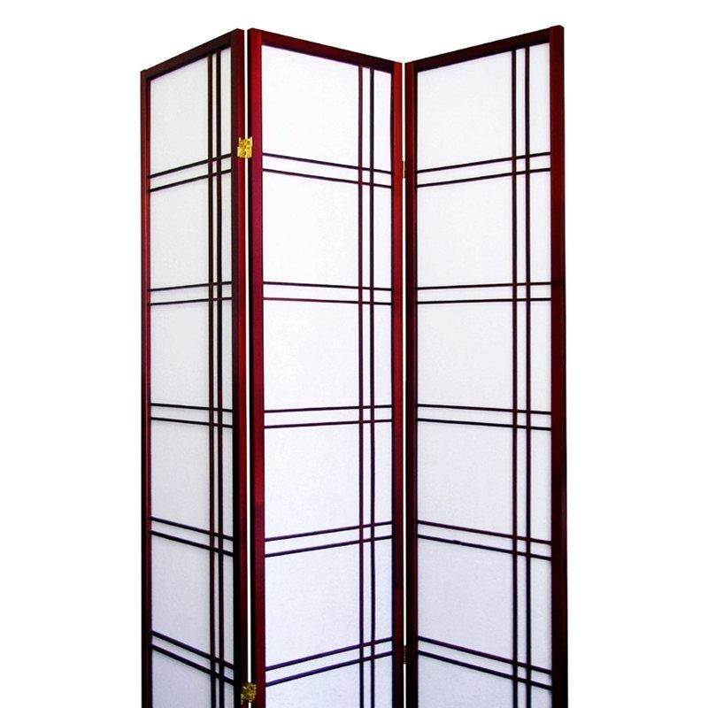 Kiraz Masif Ahşap Katlanır Paravan - 178x127 cm - 320981