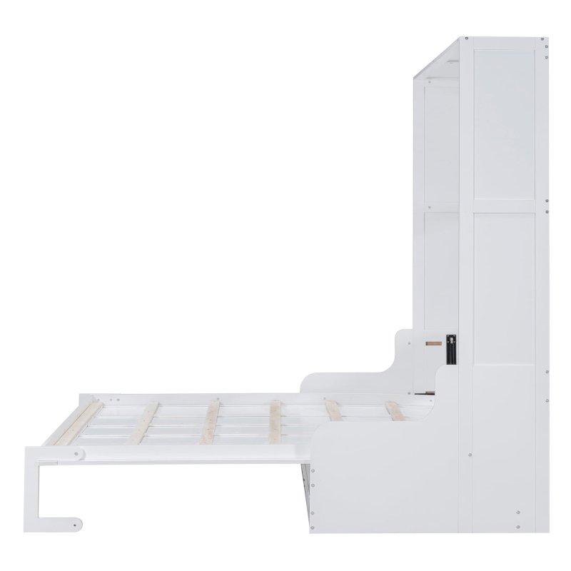 Kontrplak ve MDF Katlanabilir Koltuklu Duvar Yatağı - Queen Boy - 264410