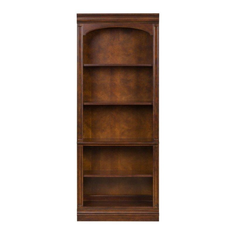 Konyak Masif Ahşap Ayarlanabilir 5 Raflı Kitaplık - 77x39x194 cm - 316619