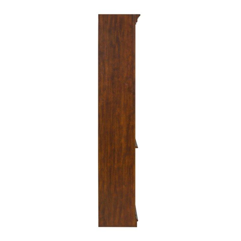 Konyak Masif Ahşap Ayarlanabilir 5 Raflı Kitaplık - 77x39x194 cm - 316619