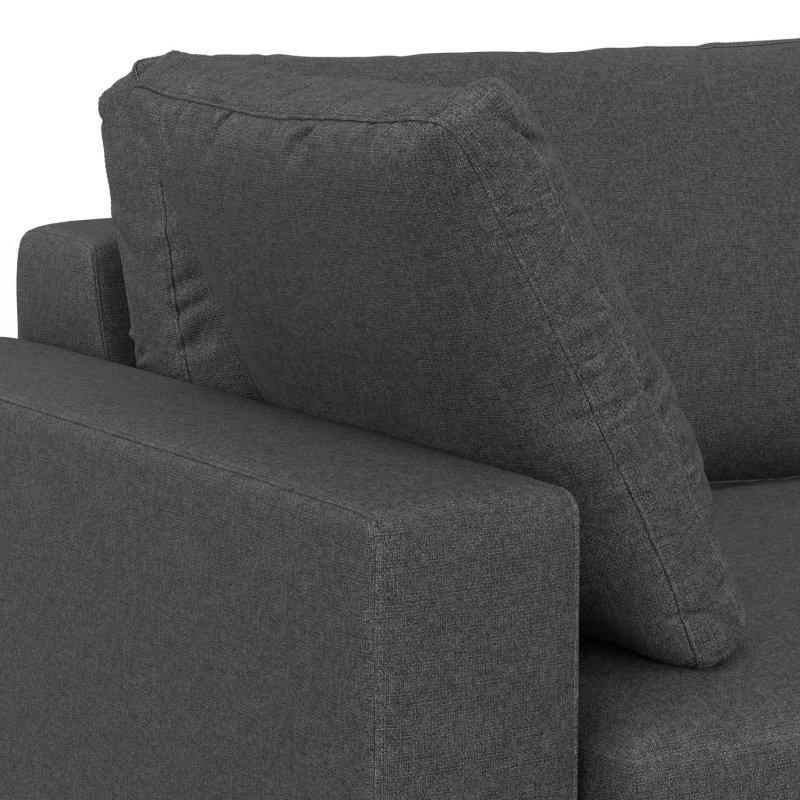 Krem Rengi Su İtici Kumaş Yastık Sırtlı Bohem Koltuk - 244 cm - 288422