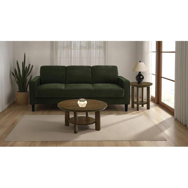 Kumaş Döşemeli Dar Kollu 3 Kişilik Bohem Koltuk - 195 cm - 291158
