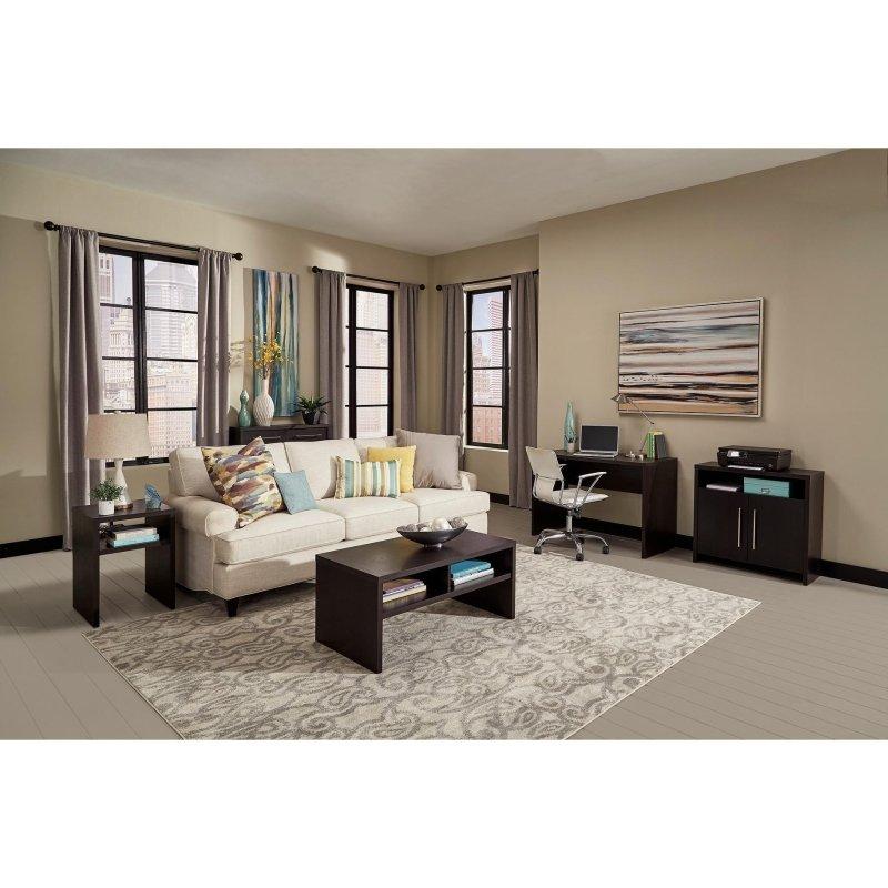 Laminat Çekmeceli ve Ayarlanabilir Raflı Kitaplık - 127x55x35 cm - 315342