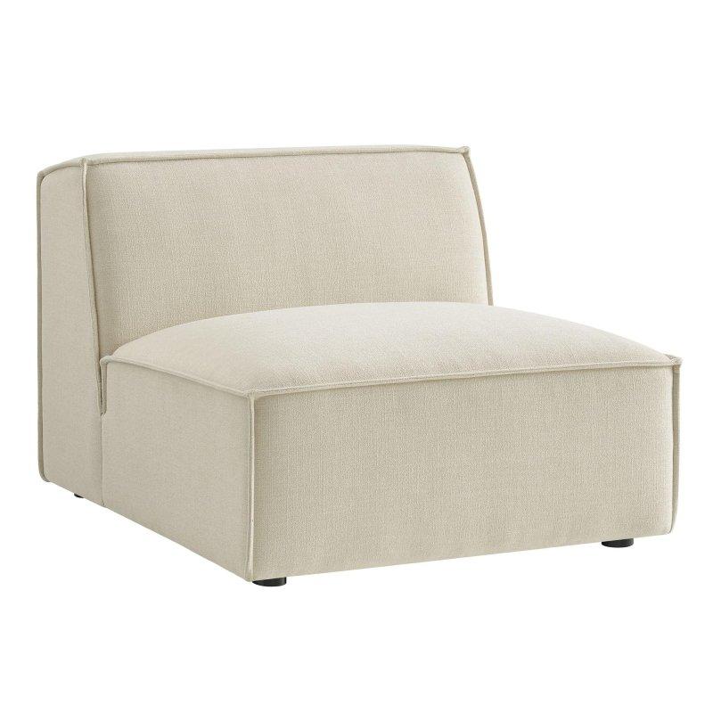 Leke Tutmaz Kumaş Modüler Kolsuz Köşe Koltuk - 104x89 cm - 258262