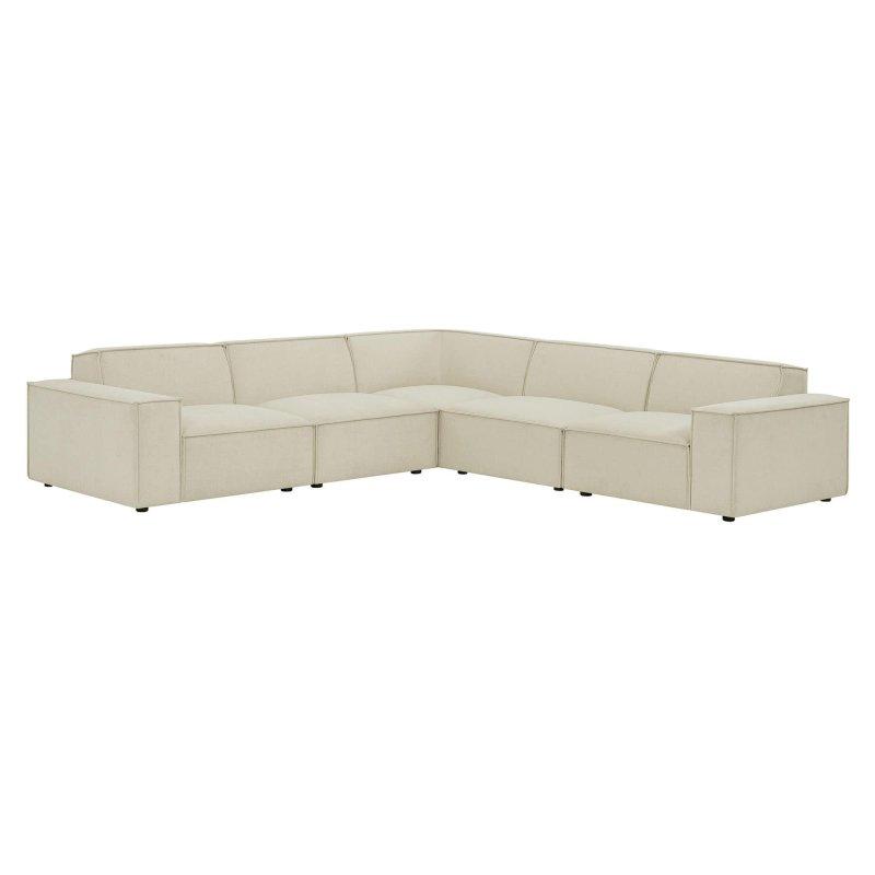 Leke Tutmaz Polyester Kumaş Modüler Köşe Koltuk - 298x301 cm - 258660