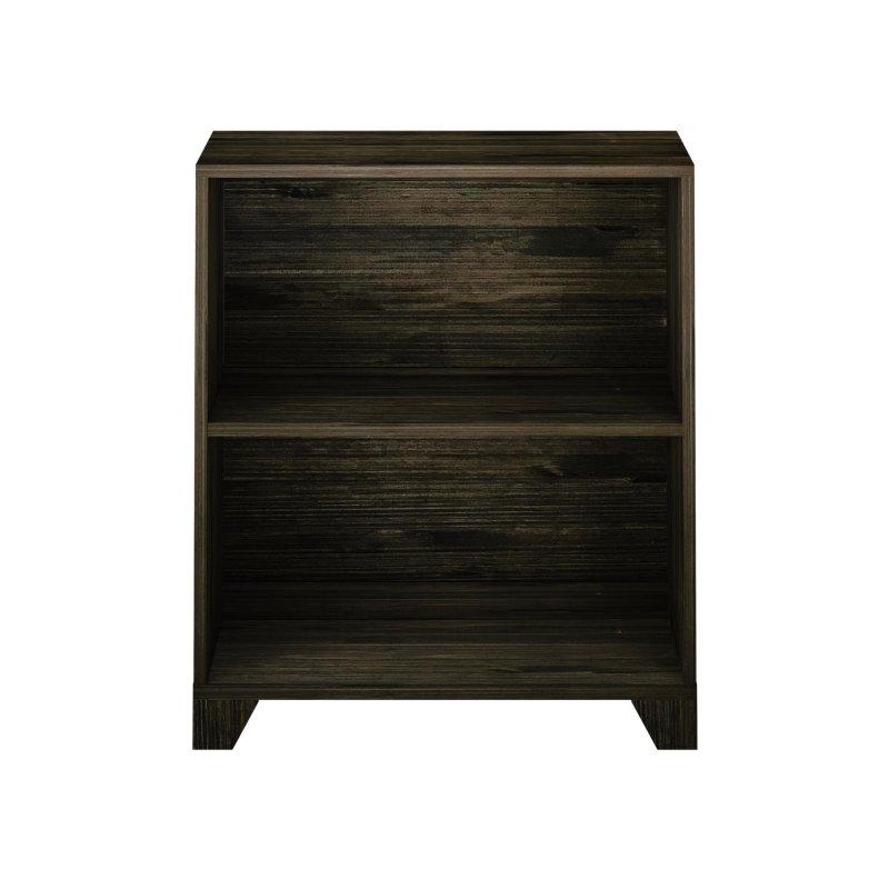 Masif Ahşap 2 Raflı Kır Evi Kitaplık - 73x28x84 cm - 320421