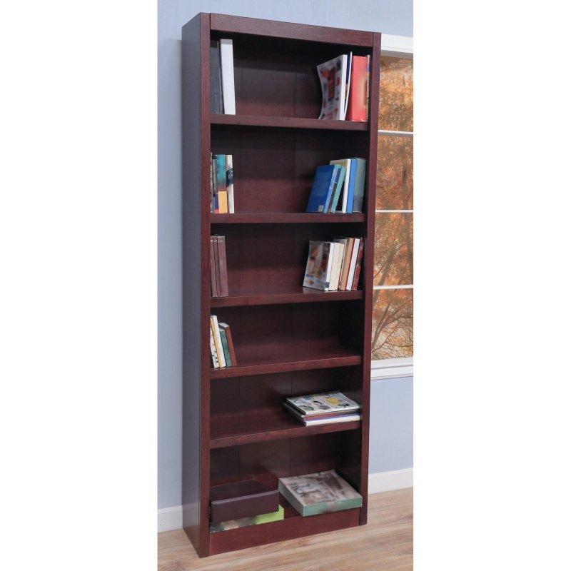Masif Ahşap Ayarlanabilir 6 Raflı Kitaplık - 214 cm - 320091 Masif Ahşap Ayarlanabilir 6 Raflı Kitaplık - 214 cm - 320091