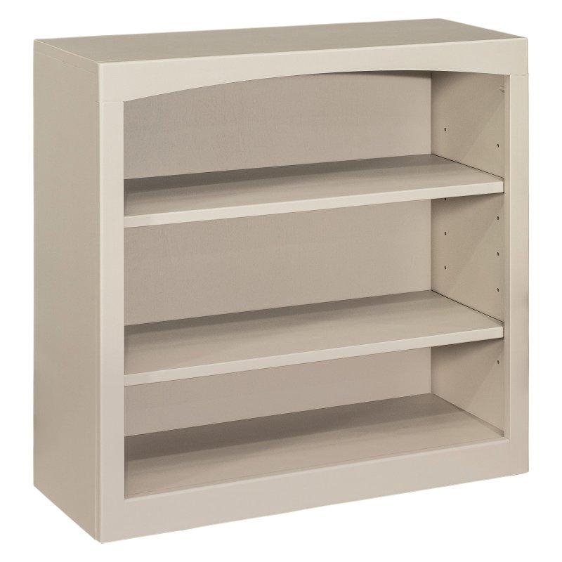 Masif Ahşap Ayarlanabilir Raflı Kitaplık - 77x77 cm - 320904
