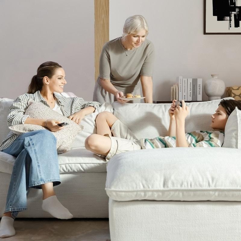 Masif Ahşap İskeletli Sandıklı Modüler Köşe Koltuk - 257290