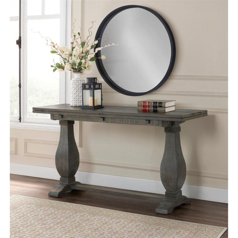 Masif Çam Ağacı Açılır Tablalı Çift Kaideli Dresuar - 153 cm - 333344