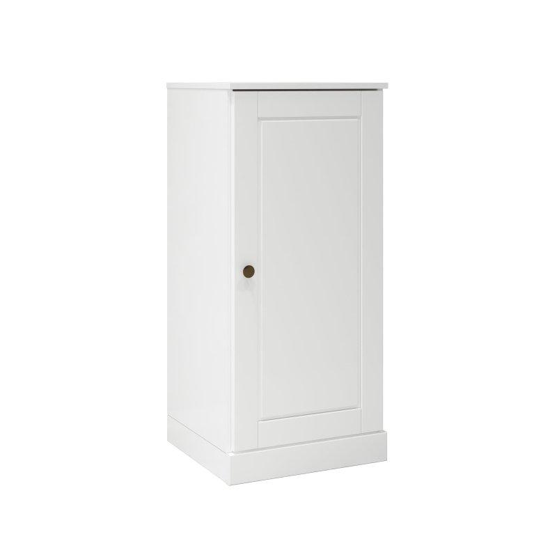 Masif Çam Ağacı Ayarlanabilir Raflı Çok Amaçlı Banyo Dolabı - 42x91x40 cm - 334434