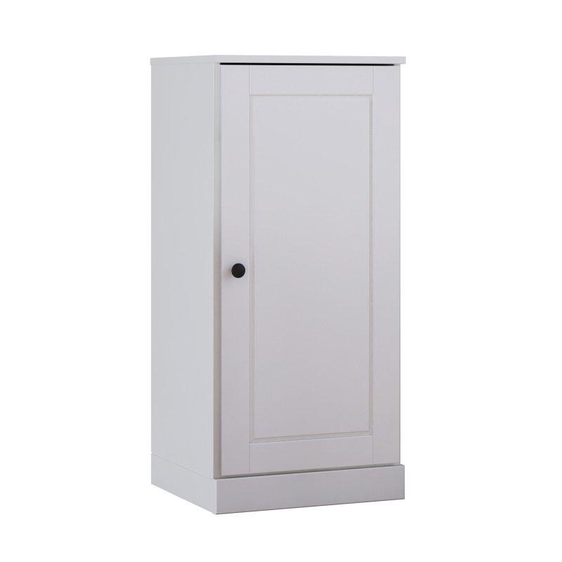 Masif Çam Ağacı Ayarlanabilir Raflı Kapaklı Modüler Kitaplık - 42x91x40 cm - 315838