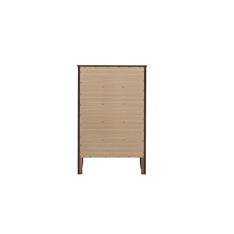 Masif Çam Ahşap 5 Çekmeceli Montajlı Şifonyer - 82 cm - 299077
