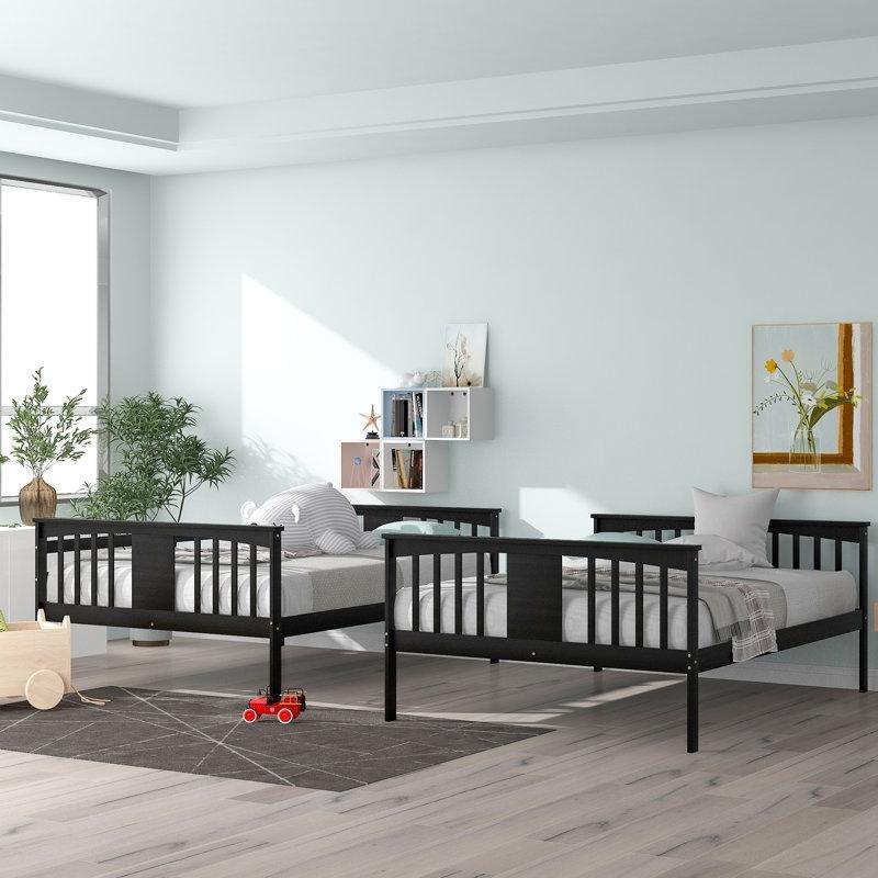Masif Çam ve Ahşap Ayrılabilen Ranza - 247922