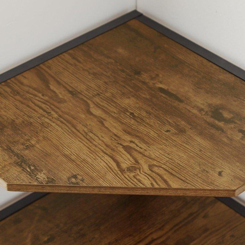 MDF 4 Raflı Üçgen Köşe Kitaplık - 79 cm - 315184
