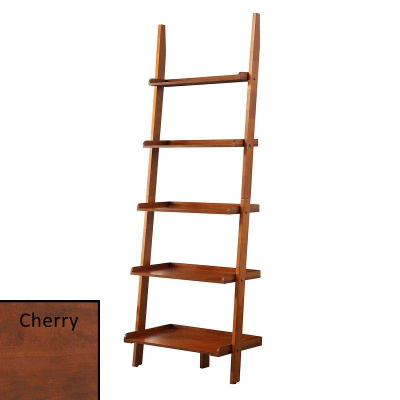 MDF 5 Raflı Merdiven Kitaplık - 64x41x183 cm - 319682