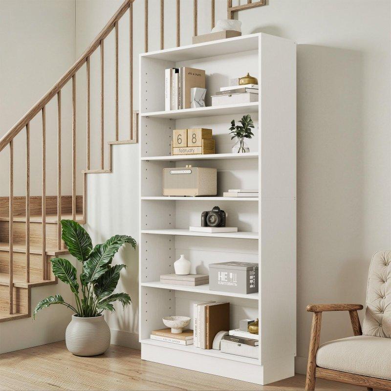 MDF 7 Raflı Ayarlanabilir Kitaplık - 175 cm - 313706