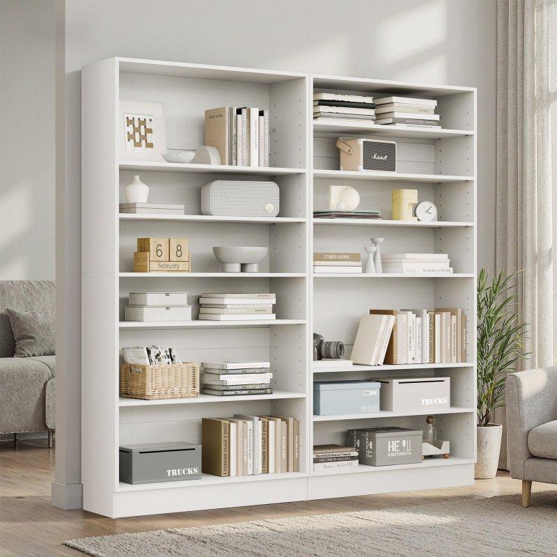 MDF 7 Raflı Ayarlanabilir Kitaplık - 175 cm - 313706
