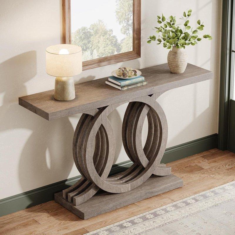 MDF Geometrik Ayaklı Modern Dresuar - 140 cm - 330798