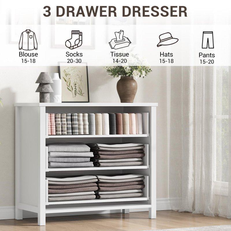 MDF Gold Halka Kulplu Modern Şifonyer - 297883