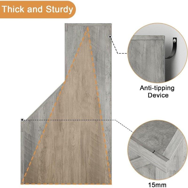 MDF Oyuncak Saklama Bölmeli 2 Raflı Çocuk Kitaplığı - 80x43x82 cm - 316333