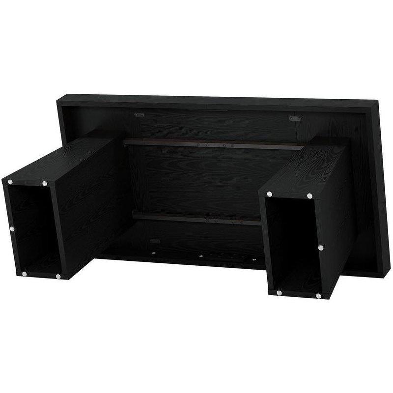 MDF Trapez Ayaklı Modern Ofis Masası - 140 cm - 327844