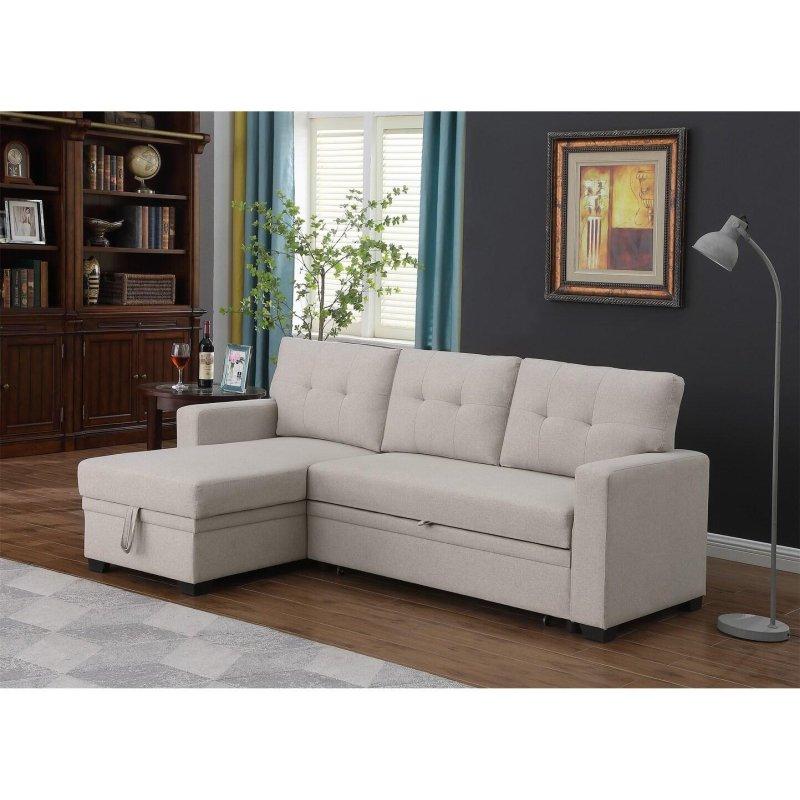 MDF Yataklı Sandıklı Çıkarılabilir Minderli Sol Köşe Koltuk - 255850