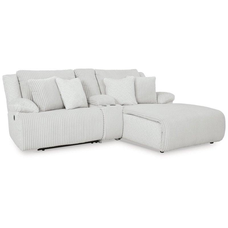 Mekanizmalı ve Saklama Konsollu Polyester Kumaş Köşe Koltuk - 267x188 cm - 256432