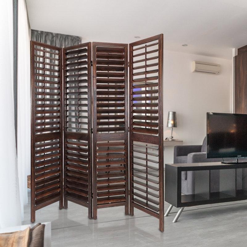 Meşe Masif Ahşap Katlanır Çıtalı Paravan - 214x183 cm - 321304 Meşe Masif Ahşap Katlanır Çıtalı Paravan - 214x183 cm - 321304