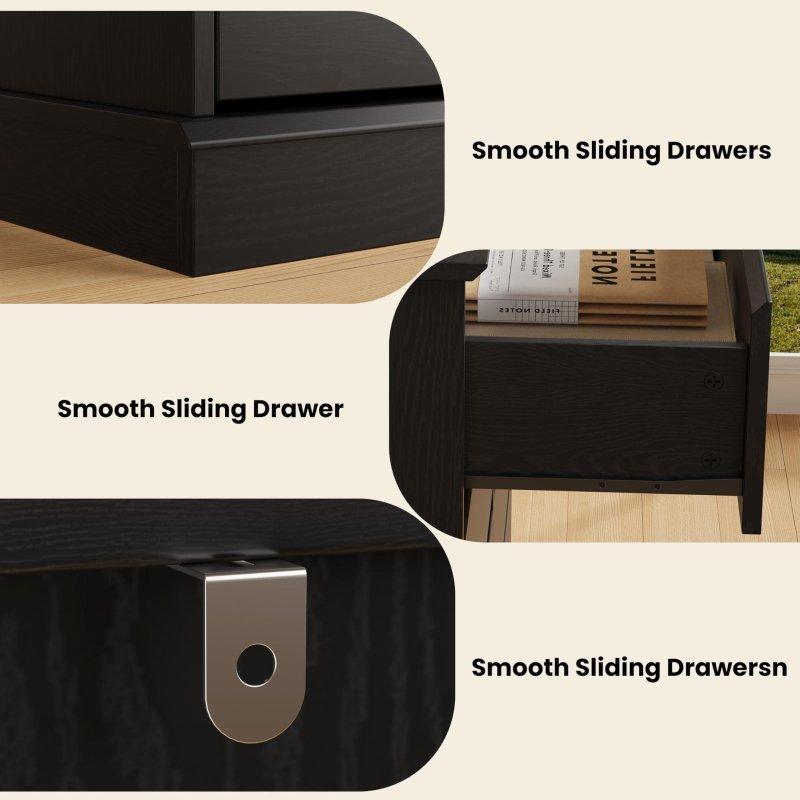 Meşe MDF 8 Çekmeceli Geniş Şifonyer - 302298