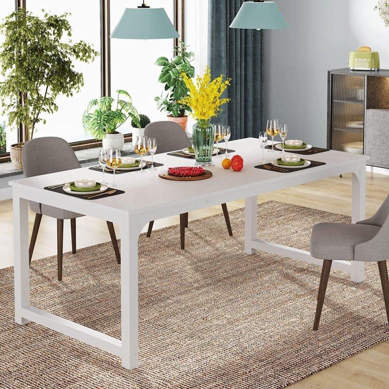 Metal Ayaklı MDF Geniş Dikdörtgen Ofis Masası - 327790