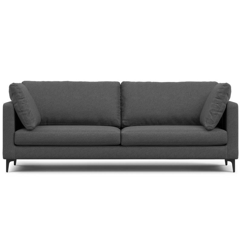 Metal Ayaklı Yastık Sırtlı 3 Kişilik Bohem Koltuk - 229 cm - 283068
