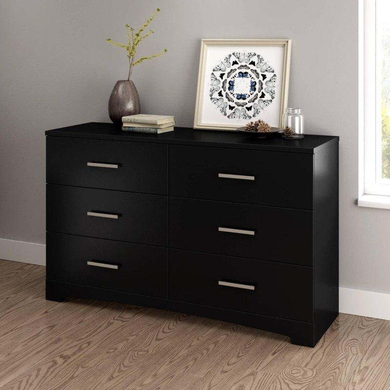 Metal Kulplu 6 Çekmeceli Laminat Şifonyer - 298416