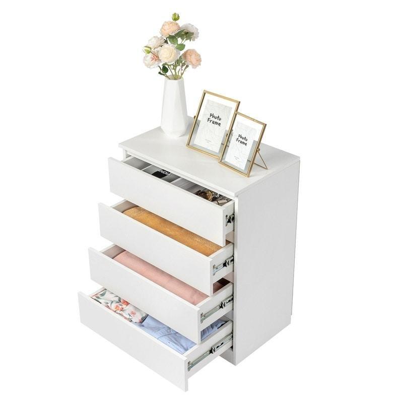 Modern Ahşap 4 Çekmeceli Şifonyer - 308893
