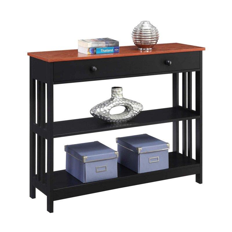 Modern MDF Çekmeceli ve Raflı Dresuar - 101x31x81 cm - 331395