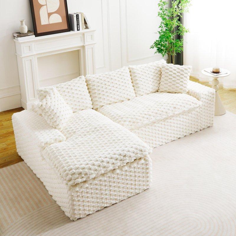 Modüler Yataklı Dinlenme Modüllü Köşe Koltuk - 244x154 cm - 257950