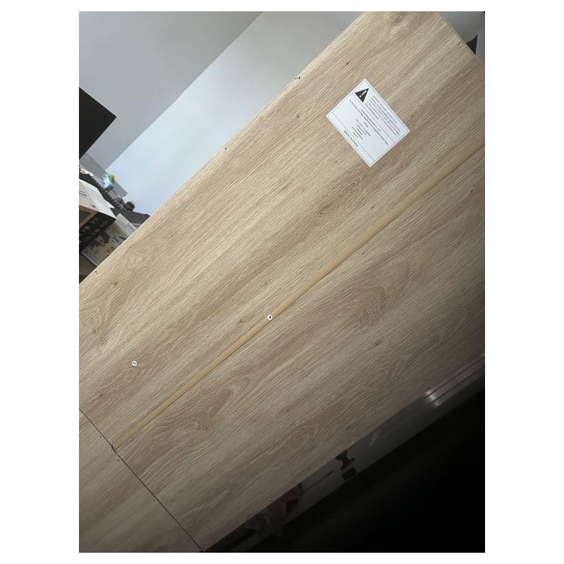 Naturel Rattan 3 Çekmeceli 3 Raflı MDF Kitaplık - 317959