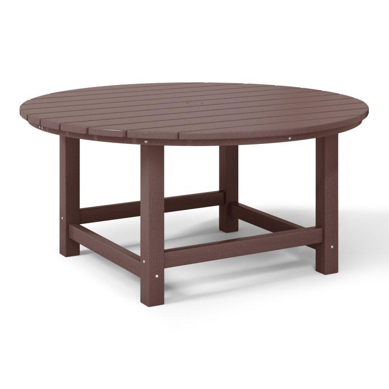 Plastik Adirondack 5 Parça Şemsiye Delikli Bahçe Takımı - 272863