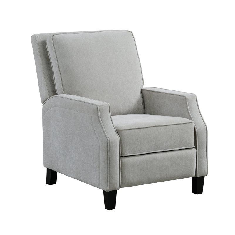 Polyester Kumaş Masif Ahşap İskeletli Paket Yaylı Manuel İtme Mekanizmalı Baba Koltuğu - 322966