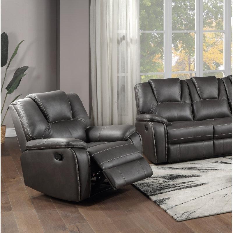 Polyester Kumaş Metal Ayaklı Manuel Baba Koltuğu - 99 cm - 322713