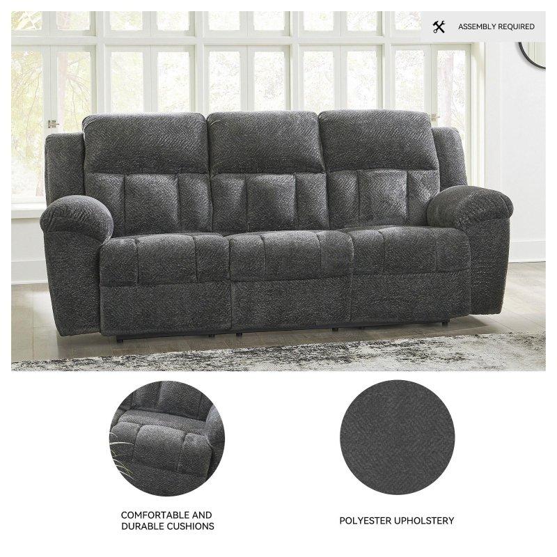 Polyester Kumaş Metal Destekli Mekanizmalı Bohem Koltuk - 232x102x107 cm - 286289